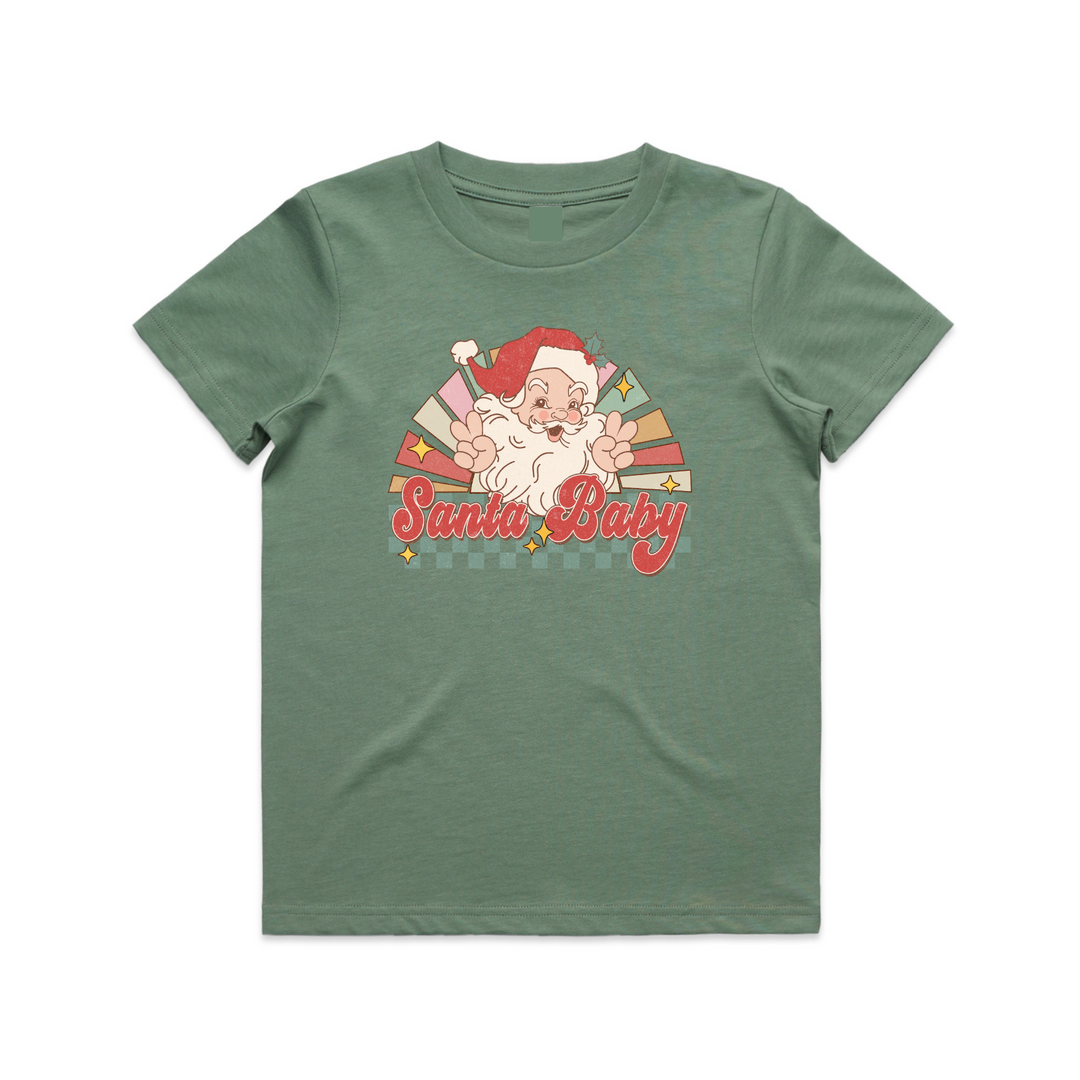 Santa Baby Kids T-Shirt