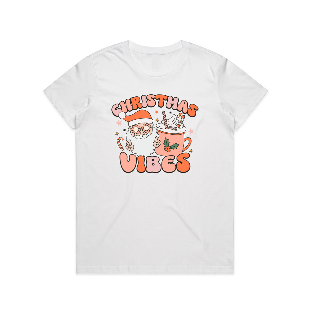 Xmas Vibes Womens T-Shirt